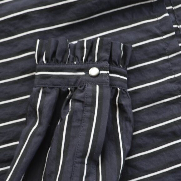 A.P.C.  St Germain Striped Blouse | Navy blue - Picture 5 of 8